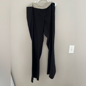 Black Maternity Dress Pants